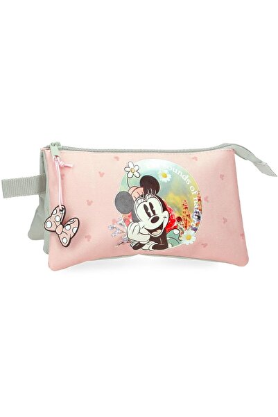 Disney Penar fete, Minnie Mouse Wild Nature, 3 compartimente, multicolor