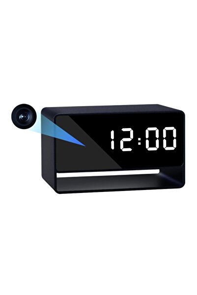 OnShop Mini camera Spy Wifi Ascunsa in Ceas Desteptator, Microfon, Infrarosu,...