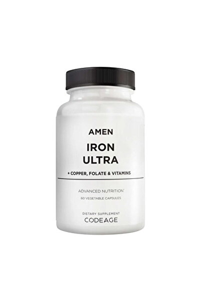 Codeage Formula cu Fier si Vitamine Amen Iron Ultra 60cps
