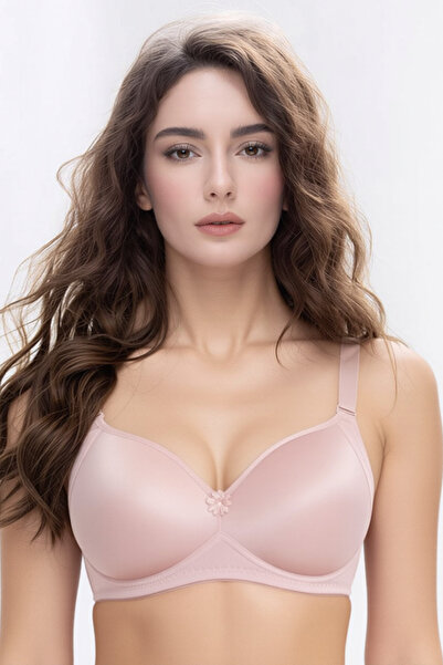 YESENİA Covered Underwire-Free Minimizer Bra – Supportive and Comfortable Design
