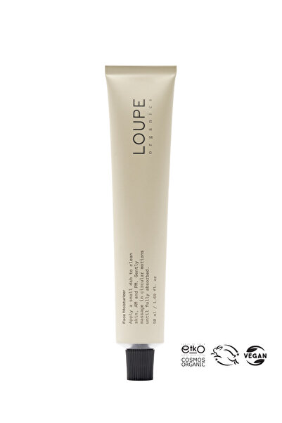 Loupe Organics Hafif Dokulu, Günlük Yüz Nemlendiricisi. | %100 Doğal. Organik...