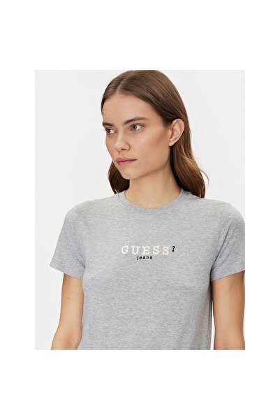 Guess Jeans Γυναικείο T-shirt W5RI54J1314 Γκρι
