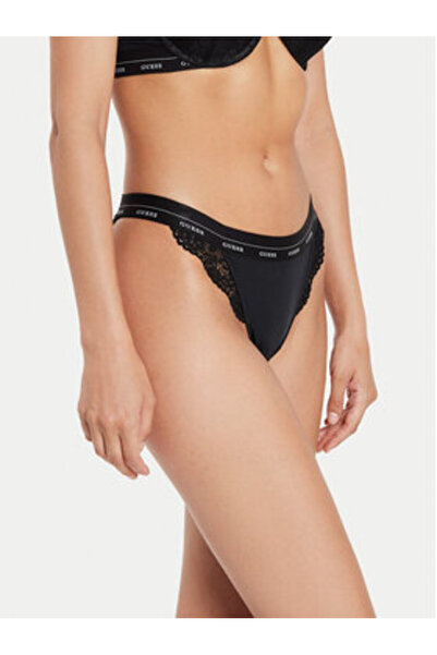 Guess Chiloți brazilieni de damă negri O4YE00PZ01C