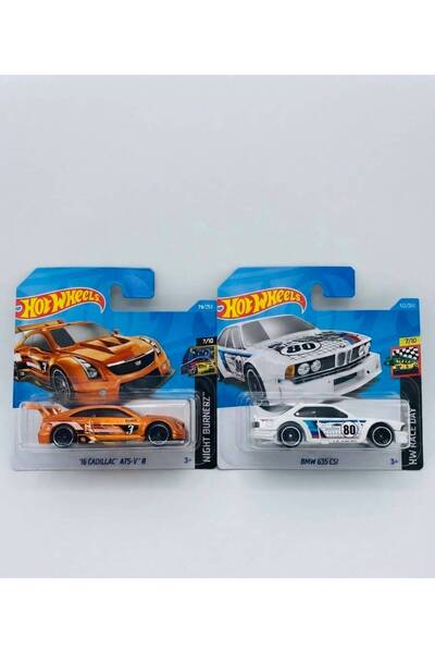 HOT WHEELS إتش دبليو بي إم دبليو 635 سي إس آي وكاديلاك إيه تي إس