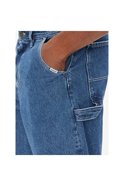 Element Șorturi din denim pentru bărbați ELYDS00102-BNT0 Albastru