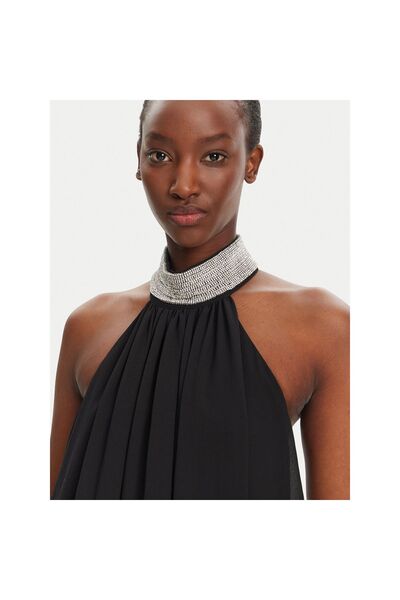 Eleh Rochie de cocktail pentru femei ESS250027 Negru