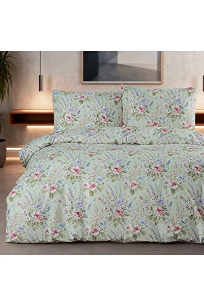 ARYILDIZ HOME Valeria Double Ranforce Duvet Cover Set