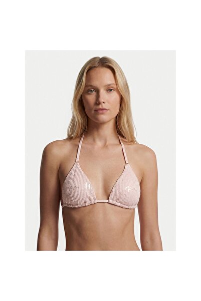 Guess Top de bikini pentru femei E6GJ07KBMV0 Roz