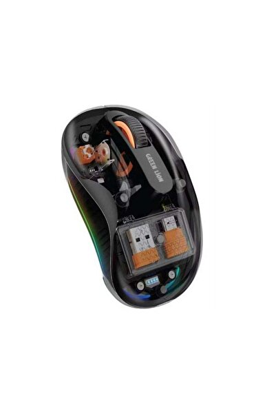 Green Lion Wireless Turtle Mouse, Connects to Up to 3 Devices Simultaneously,...