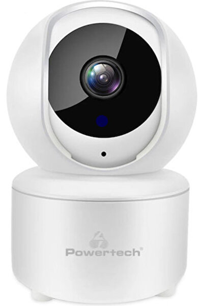 POWERTECH PT-1085 Κάμερα Παρακολούθησης IP Wi-Fi Full HD+ 3MP με Αμφίδρομη Επ...