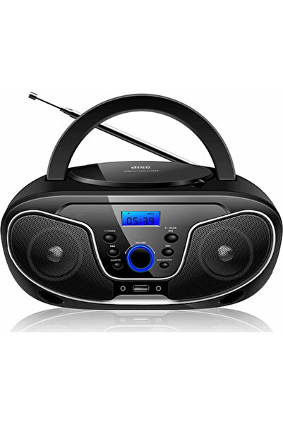 TELEMAX VT-832 Φορητό Σύστημα Ήχου με Bluetooth, CD, MP3, USB, Ραδιόφωνο, Μαύ...