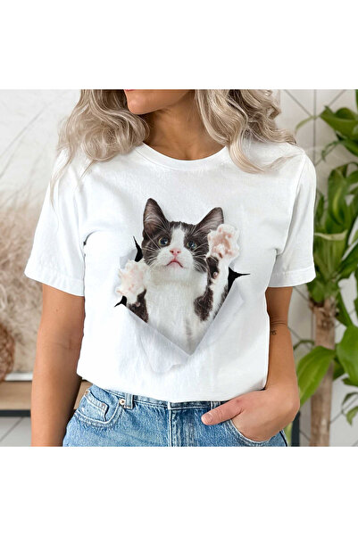Orielle Tricou Pisică Drăguță