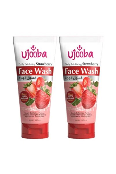 ujooba Daily Cleansing Strawberry Face Wash 150 ml - Pack of 2