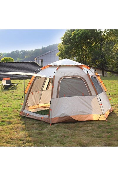EasyLife Portable Pop Up Camping Tent 4-6 Person Waterproof Family Outdoor Sh...