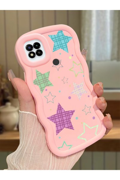 Hontinga حافظة متوافقة مع هاتف Redmi 9c، حافظة حماية للكاميرا من السيليكون ال...