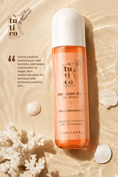 Nemlendirici, Canlandırıcı & Besleyici Bronzlaştırıcı Yağ 200ml