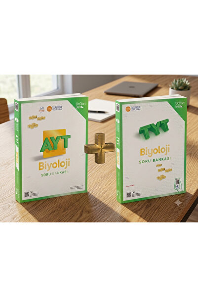 Üç Dört Beş Yayıncılık ÜçDörtBeş TYT - AYT Biyoloji Soru Bankası