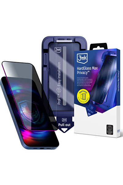 3MK HardGlass Max Privacy Σκληρυμένο Γυαλί για Samsung Galaxy S24 Ultra, Μαύρο