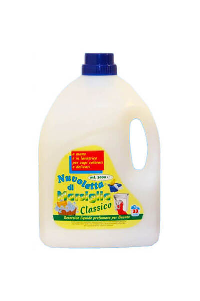 NUVOLETTA ΥΓΡΟ ΠΛΥΝΤ. 3lt - (ΛΕΥΚΟ / MARSIGLIA CLASSIC)