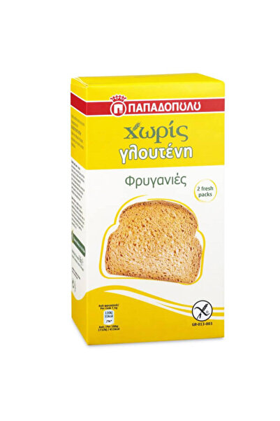 Papadopoulou ΠΑΠΑΔΟΠΟΥΛΟΥ ΦΡΥΓΑΝΙΕΣ ΧΩΡΙΣ ΓΛΟΥΤΕΝΗ 165gr.