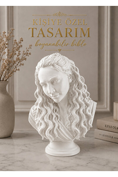 senayartstudio Kişiye Özel 3D Biblo – Fotoğraftan Tasarlanan Boyanabilir Deko...