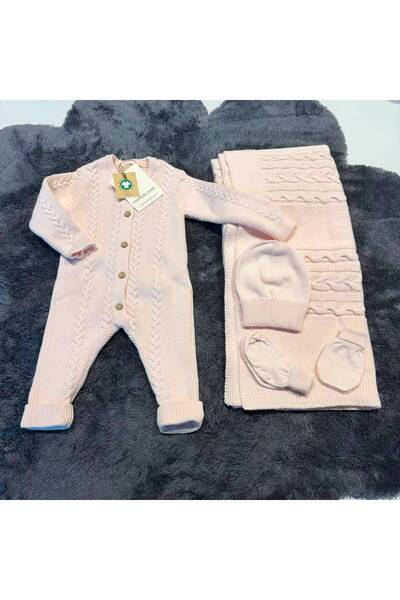 Mummys Love Gots Certified 5-Piece Knitwear Newborn Set - 100% Organic Cotton...