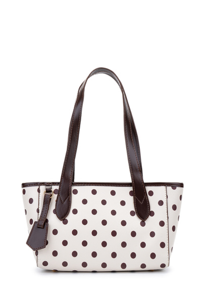 minebag Classic Form Accessory Women's Shoulder Bag Marcel Brown Polka Dot