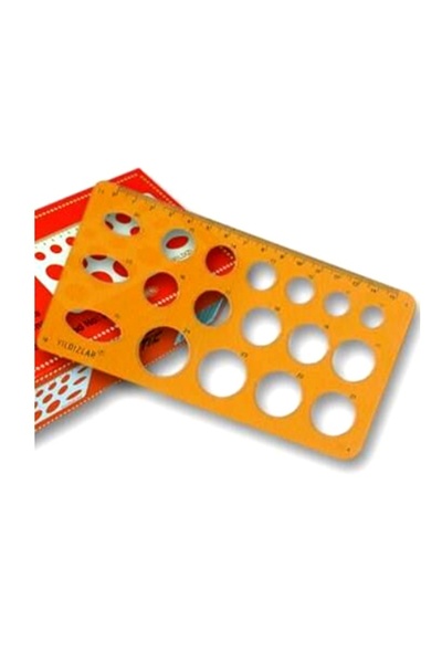 HATAS Șablon circular, dimensiuni mici – 3 bucăți