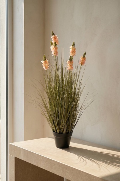 Santara Acar - Eterna Bloom Yapay Saksılı Şebboy - 90 cm