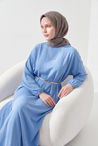 Silk Home Soft Eşarp Flow Koyu Vizon