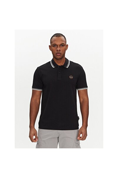 Napapijri Polo bărbați NP0A4ID59411 Negru