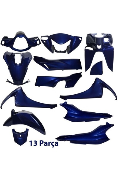 monero Kaporta Set Lacivert - Honda Dio