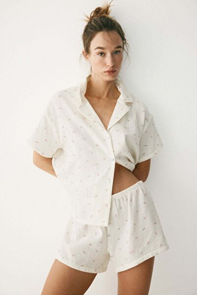H&M Cotton muslin pyjamas