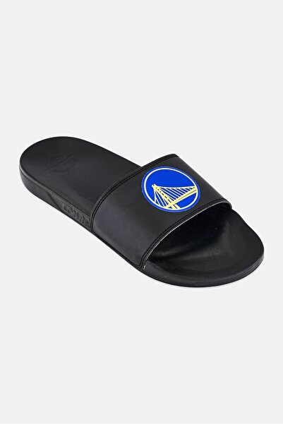 iSlide Men Golden State Warriors Slip On Slides, Black
