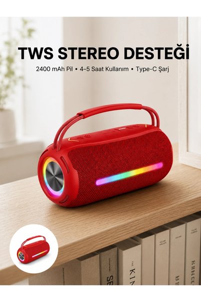Epilons Bluetooth Kablosuz Hoparlör – Taşınabilir, Güçlü Ses