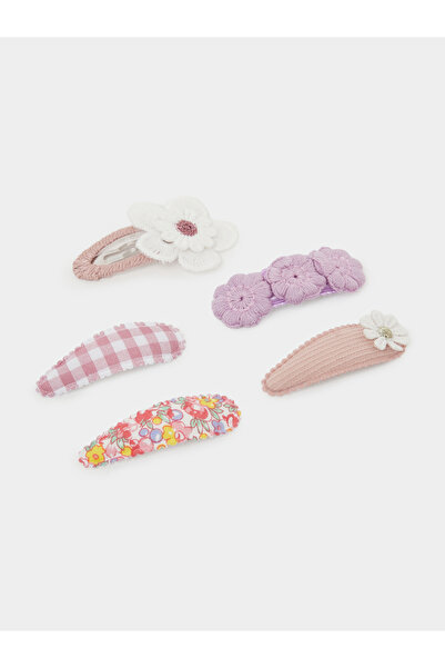 Styli Pack Of 5 - Teen Girls Floral Hair Clips