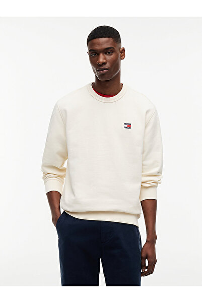 Tommy Hilfiger TJM Erkek Reg Badge Crew Sweatshirt