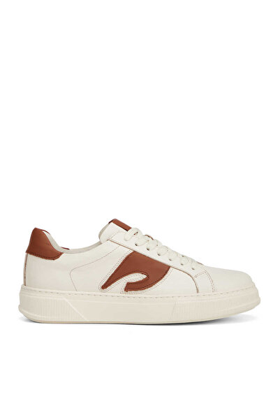 Tergan Bej Hakiki Deri Erkek Sneaker - E26I1AY57749-L4K