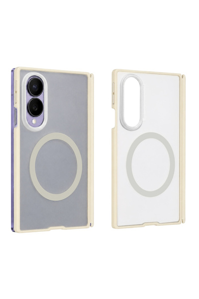 BLUEO Husa pentru Samsung Galaxy Z Fold8, Skin Friendly Frosted Anti-Drop Mag...