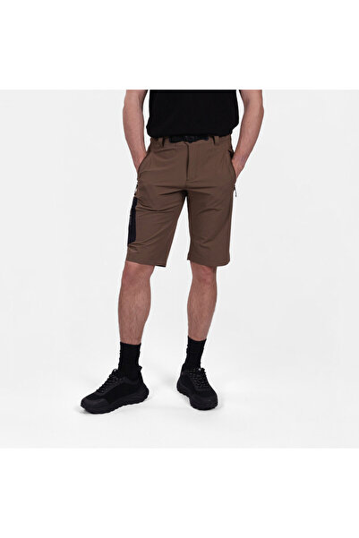NORTHFINDER Pantaloni scurți de drumeție pentru bărbați - CLARK1, Maro