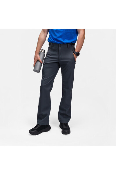 NORTHFINDER Pantaloni outdoor softshell pentru bărbați - GERON1, Gri