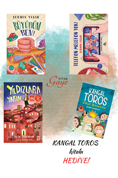 Kronik Kitap Büyüdüm Ben! - Telefon Melefon Yok - Yıldızlara Yakın 3'lü SET(K...