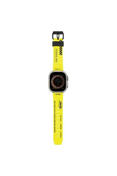 Skinarma Curea din silicon Shokku pentru Apple Watch 44/45/49mm - Galben