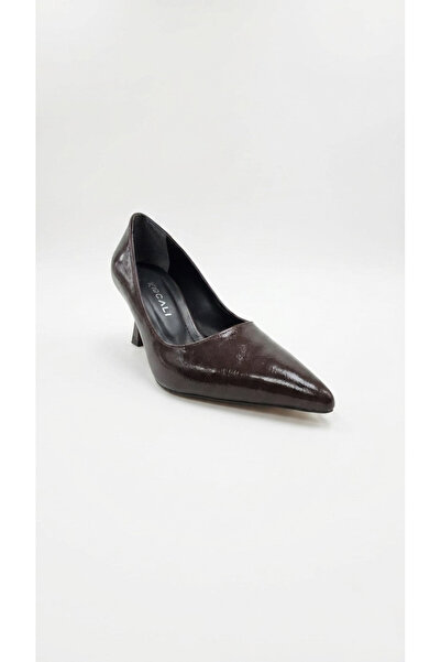 Ustalar Ayakkabı Çanta Smeđe lakirane ženske cipele na petu 036.1401