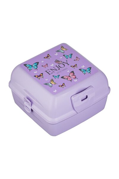 OEM Caserolă alimente copii, model separator, violet – masă mai ușoară pentru...