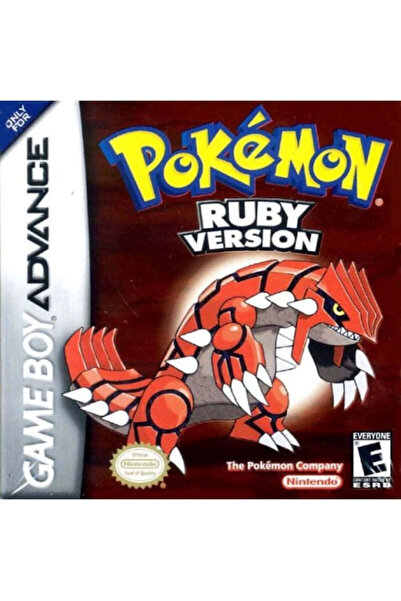 Nintendo Pokemon - Έκδοση Ruby Game Boy Advance Παιχνίδι (Μεταχειρισμένο)
