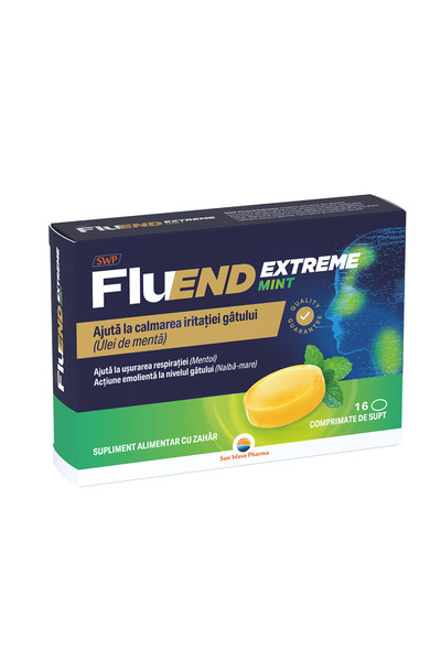 SUN WAVE PHARMA Fluend Extreme pentru Supt 16cpr