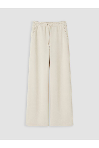LC Waikiki Beige Soft Touch Women's Sweatpants