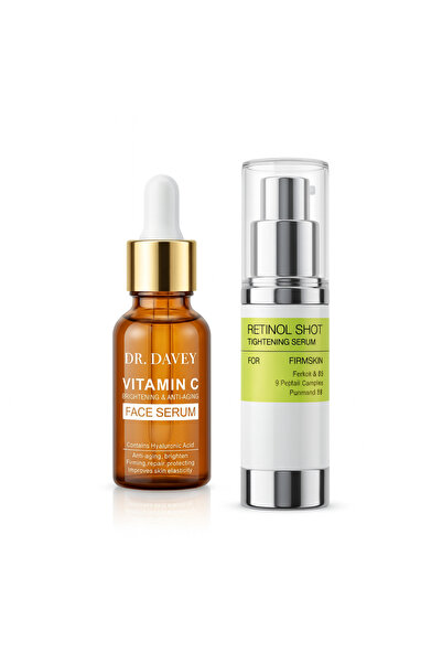 Belora Pachet îngrijire ten - Ser cu Vitamina C și Ser cu Retinol, pentru o p...
