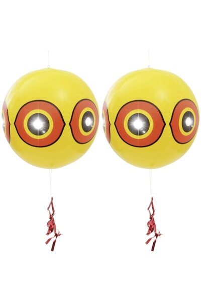 BuHa Set Sperietoare anti pasari daunatoare tip balon Buha, 40 cm, anti graur...